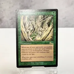 MTG Hidden Gibbons Urzas Legacy Enchantment Card English - Image 1