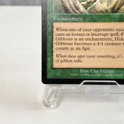 MTG Hidden Gibbons Urzas Legacy Enchantment Card English - Image 4