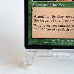 MTG Argothian Enchantress Urza’s Saga Rare Green Creature Druid Old Frame Japan - Image 4