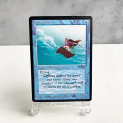 MTG Flying Men Arabian Nights 1993 Christopher Rush Old School Blue Creature - Image 1