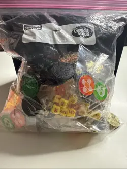 Pokemon Coin And Dices Lot - Image 1