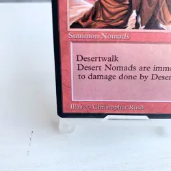 MTG Desert Nomads English Arabian Nights Vintage Old Frame Single Card merchandi - Image 4