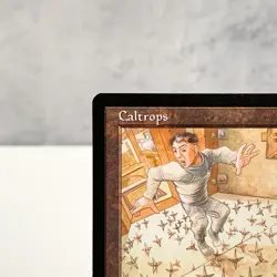 MTG English Magic Card Light Play CALTROPS from Urza's Destiny - Image 2