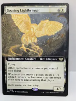 Soaring Lightbringer - Duskmourn: House of Horror - Rare - Borderless - DSK 042 - Image 1