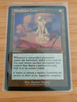 MTG Cloudstone Curio (Retro Frame) Ravnica Remastered M/NM Free UK P&P - Image 1