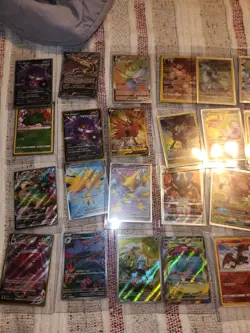 Pokemon TCG 28 Card Lot V Promo Chamarnder Gengar Charizard Eevee - Image 2