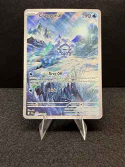 Pokemon Cryogonal 111/086 Sv: Black Bolt Holo Illustration Rare 90 HP 30 Attack - Image 1