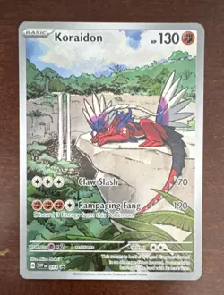 Pokemon Koraidon 014 Sv: Scarlet & Violet Promo Holo Basic 130HP - Image 1