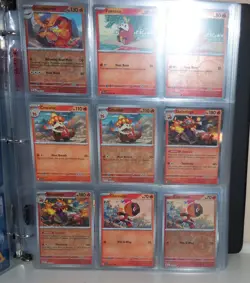 Pokemon TCG Surging Sparks Near Complete Master Set In Binder - Image 3