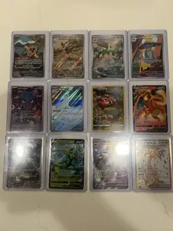 Pokemon TCG SIR And Full Art, V, And EX 12 Cards - Image 1