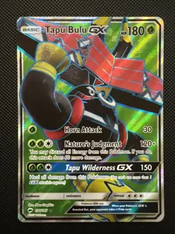 Tapu Bulu GX (Full Art) 130/147 Sm-Burning Shadows Holo Sun & Moon Pokemon - Image 1