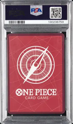 2025 ONE PIECE PROMOS DODGERS X ONE PIECE NIGHT #010 MONKEY D. LUFFY PSA 10 - Image 2
