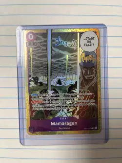 Bandai Mamaragan OP15-078 Event Card Holo English Card Stock One Piece CCG - Image 1