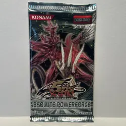 YuGiOh Absolute Powerforce Unlimited X-1 PACK BOOSTER (9 Cards) *FACTORY SEALED* - Image 1