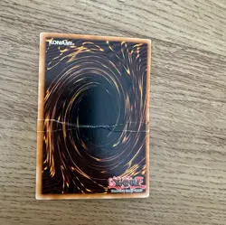 Yugioh Dark Paladin DMG-001 Limited Edition Secret Rare DAMAGED HP - Image 2