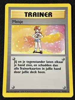 Dutch Lass Base Set 75/102 Pokemon WOTZ Card Unlimited - Image 1