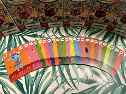 Nintendo Animal Crossing Amiibo Series 5 FULL BASE CARD COLLECTION of 24 cards - Image 1