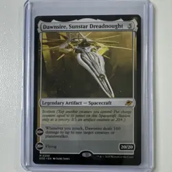 Wizards of the Coast Dawnsire Sunstar Dreadnought Edge of Eternities Artifact - Image 1