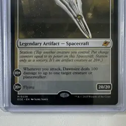 Wizards of the Coast Dawnsire Sunstar Dreadnought Edge of Eternities Artifact - Image 4