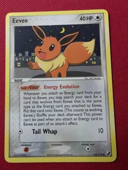Pokemon Eevee 55/115 ex Unseen Forces Common - Image 1