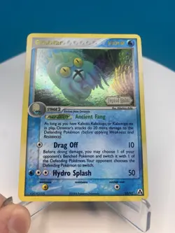 Pokemon TCG Omastar Reverse Holo Stamped 23/92 EX Legend Maker - NEAR MINT - Image 2