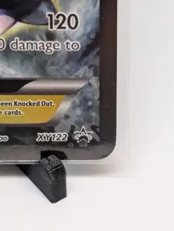 Pokemon TCG Blastoise EX XY122 Black Star Promo Holo Full Art MP condition - Image 4