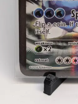 Pokemon TCG Blastoise EX XY122 Black Star Promo Holo Full Art MP condition - Image 5