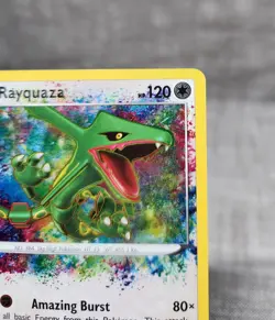 Pokemon TCG Rayquaza 138/185 Amazing Rare ! Vivid Voltage Holo NM - Image 4