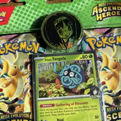 Pokemon TCG: Mega Evolution Ascended Heroes – 2 Pack Blister – Erika's Tangela - Image 4