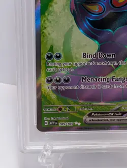 Pokemon Sv: Scarlet & Violet 151 Arbok ex Ultra Rare Holo 185/165 PSA 9 - Image 4