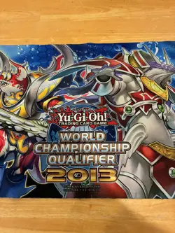 YUGIOH 2013 WORLD CHAMPIONSHIP QUALIFIER WCQ PLAYMAT MERMAIL - Image 1