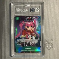 One Piece - TAG 10 - Perona OP09-034 Illustration Box 4 Promo (US Seller - Image 1