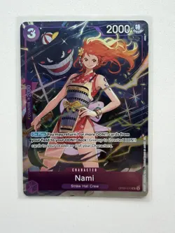 Nami OP09-070 OP09 2000 Power Uncommon Counter +2000 One Piece CCG Bandai - Image 1