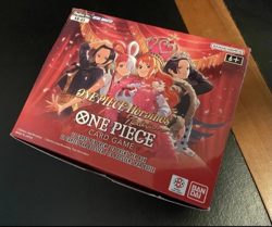 UNSEALED One Piece Heroines Edition EB-03 Extra Booster Box English w/ DASH PACK - Image 1