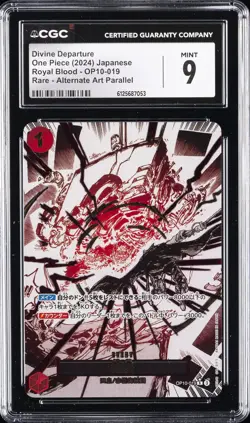 2024 ONE PIECE JPN #OP10-019 DIVINE DEPARTURE CGC 9 - Image 1
