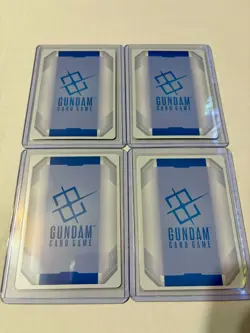 4x (Playset) Gundam X (LR) GD02-053 Gundam TCG Card Game - Dual Impact NM - Image 2