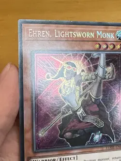 Ehren, Lightsworn Monk LODT-EN082 Secret Rare Light of Destruction Yugioh - Image 5