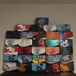 Lot of 30 Empty ETB Elite Trainer Box Pokemon Card Boxes - ETB Boxes Only - Image 2