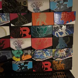 Lot of 30 Empty ETB Elite Trainer Box Pokemon Card Boxes - ETB Boxes Only - Image 4