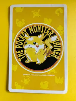 Dragonite pokemon Playing Poker Card Yellow Pikachu Nintendo Japanese - Image 5