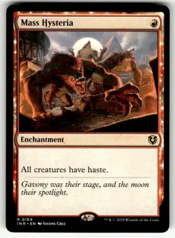 Innistrad Remastered Mass Hysteria Masters/Rare - Image 1
