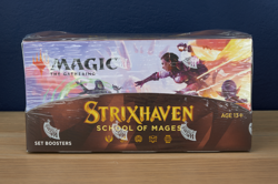 MTG Strixhaven School of Mages set booster box, sealed, English - Image 1