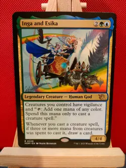 Inga and Esika - March of the Machine - LP/NM - Rare - MTG - Image 1