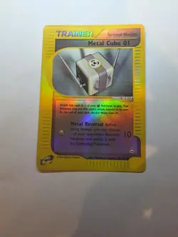 Metal Cube 01 129/147 Pokemon TCG Aquapolis Reverse Holo NM - Image 1