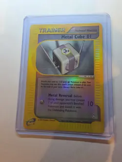 Metal Cube 01 129/147 Pokemon TCG Aquapolis Reverse Holo NM - Image 3