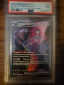 Pokemon Team Rocket's Mewtwo ex Sv10 Destined Rivals PSA 9 Special Illustration… - Image 2