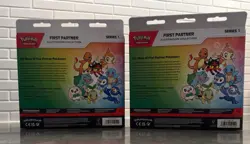 🔥 2x Pokemon First Partner Illustration Collection - SEALED Series 1 💎 - Image 4