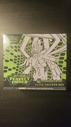 Perfect Order Pokemon Center Elite Trainer Box ETB Sealed New - Image 1