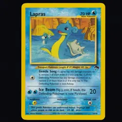 Lapras 12/18 Southern Islands Pokemon Vintage WOTC Rare Promo Set TCG LP - Image 1