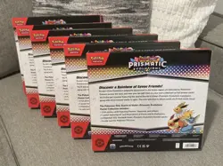 🔥🔥🔥LOT OF 6 - Pokemon Scarlet & Violet Prismatic Evolutions Poster Collection - Image 4